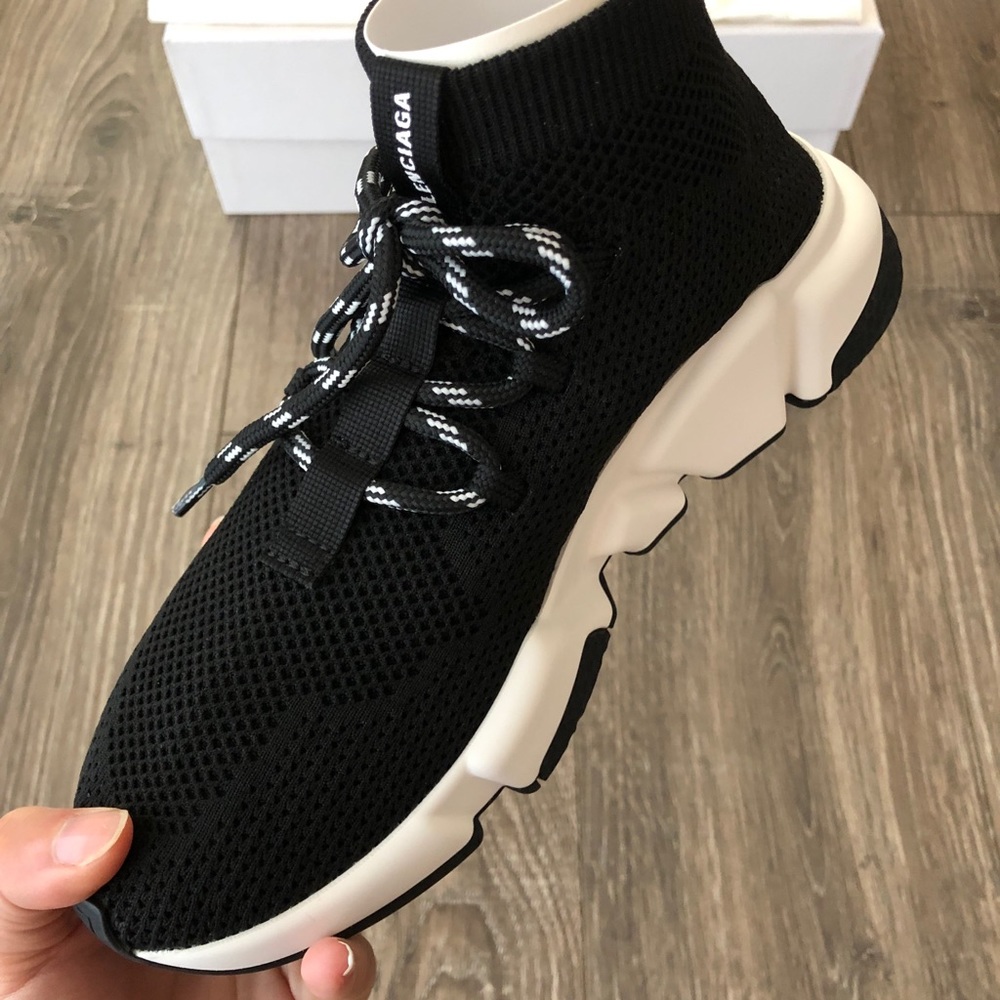 NWB BALENCIAGA Speed Lace-Up Sneakers - Picture 8 of 16